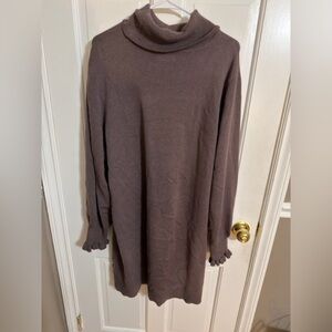 LC Lauren Conrad Turtleneck Sweater - Taupe